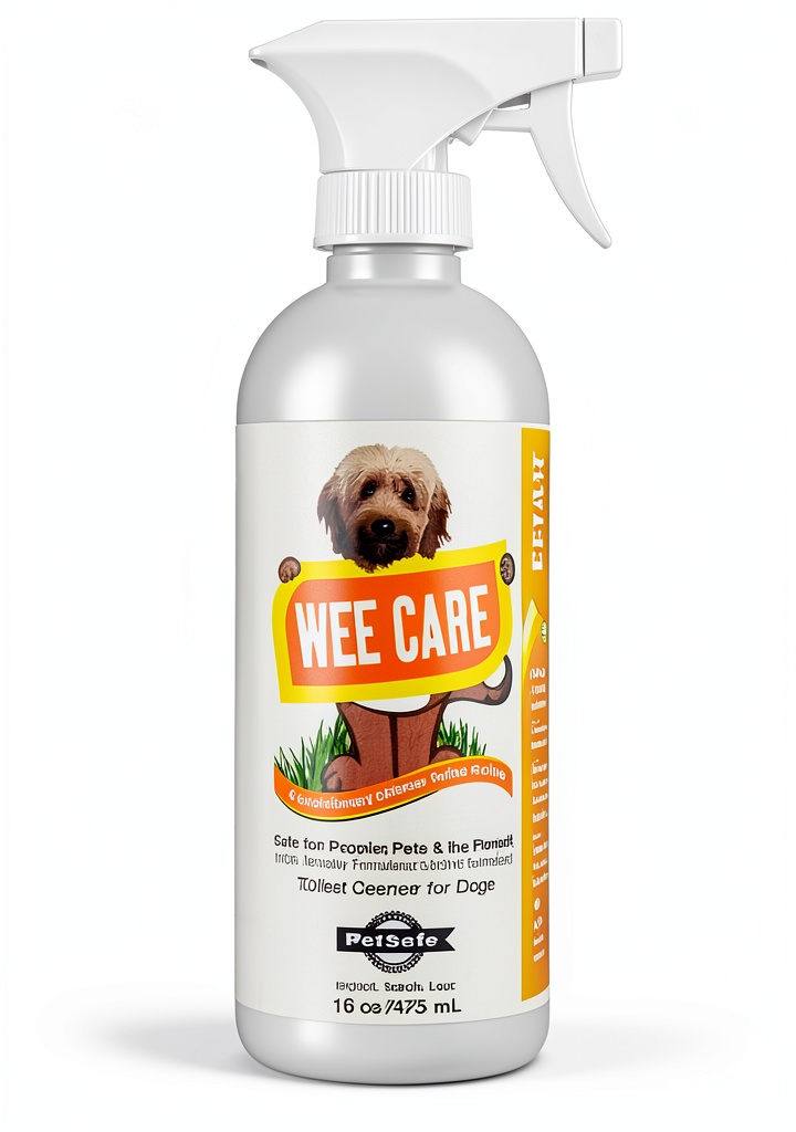 PetSafe Wee Care cleaner in use on synthetic grass