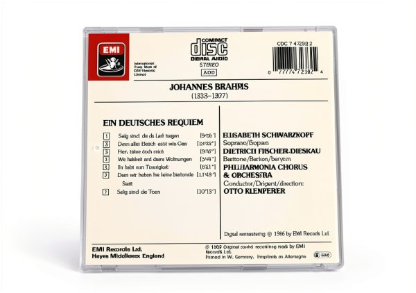 Mozart Requiem CD Classical Music Recording ASIN B000026C9D-1