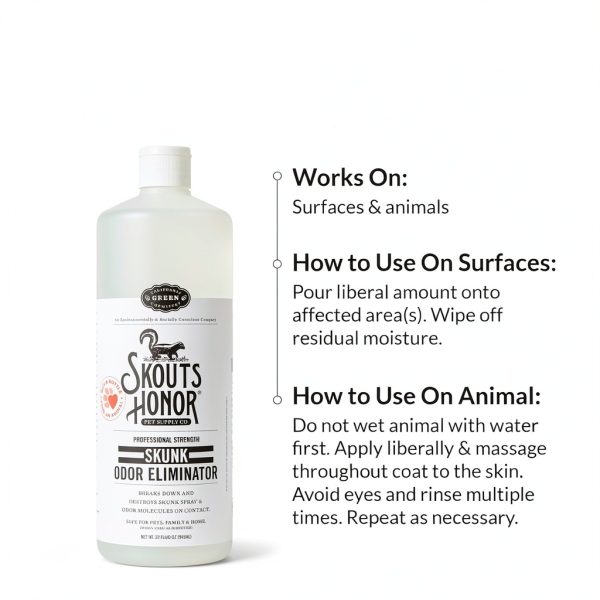Skunk Odor Eliminator Skout's Honor Remover Plant-5