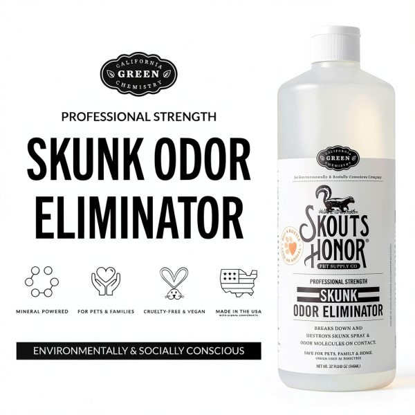 Skunk Odor Eliminator Skout's Honor Pet Remover-1