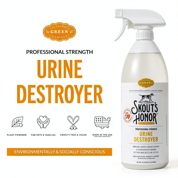 Skout's Honor Dog Urine Destroyer 128 oz Carpet Cleaner Plant-Powered-1