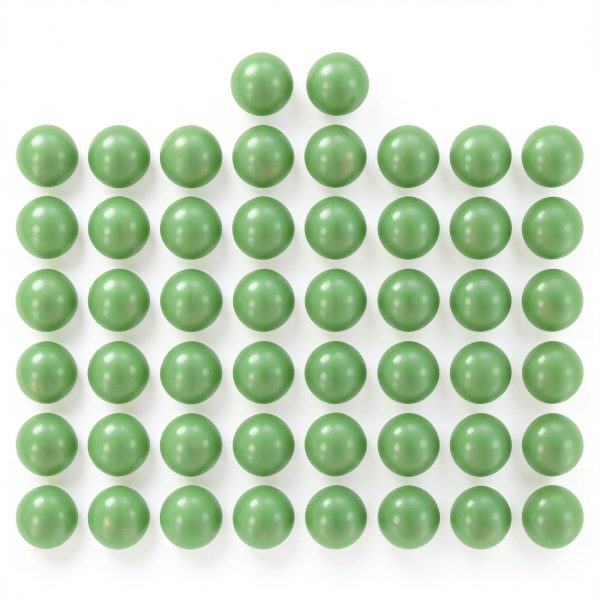 PP Plastic Bearing Balls 1/2 inch 12.7mm 50pcs G2 Grade by uxcell-0