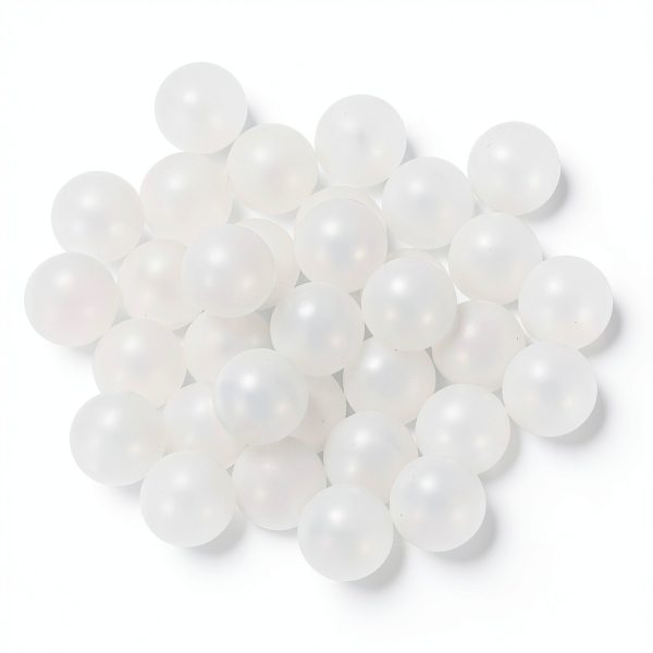 uxcell Plastic Bearing Balls 1/2" (12.7mm) White Precision PP Ball-0