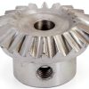 Jerliflyer 2pcs Bevel Gear Inner Diameter 10mm Outer 27mm/49mm Steering Gear, for Hardware Mechanical Rotation Honey Extractor Extracting Repair Beekeeping-8