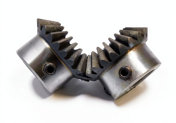 Step Miter 20T Bevel Gear 2M Steel 90° Helical 20mm Bore by GRESIK-3
