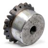 CNBTR 2PCS 20T 8mm Hole 90deg Tapered Bevel Gear Set 45# Steel-2