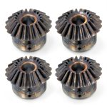 uxcell 4pcs Bevel Gear 2M Module 20T 12mm Shaft 90 degree Gear-0