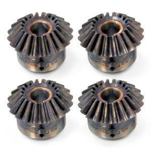 uxcell 4pcs Bevel Gear 2M Module 20T 12mm Shaft 90 degree Gear-0