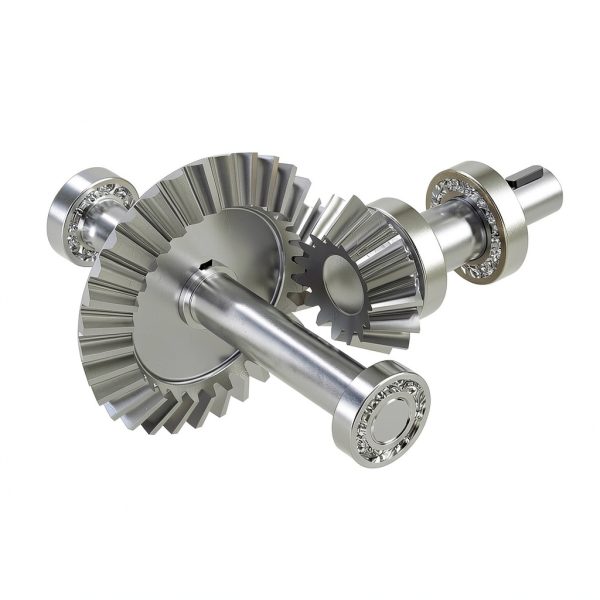 uxcell 4pcs Bevel Gear 2M Module 20T 12mm Shaft 90 degree Gear-4