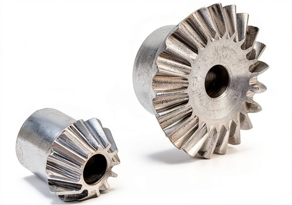 Jerliflyer 2pcs Bevel Gear Inner Diameter 10mm Outer 27mm/49mm Steering Gear, for Hardware Mechanical Rotation Honey Extractor Extracting Repair Beekeeping-7