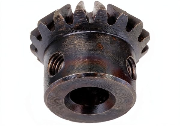 Yibuy 45# Steel 16‑Tooth Tapered Bevel Gear Wheel 1.5 Module 8mm Bore-2