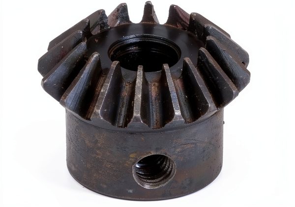 Yibuy 45# Steel 16‑Tooth Tapered Bevel Gear Wheel 1.5 Module 8mm Bore-3