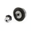 2Pcs Set Bevel Gear 1.5 Mod 1:2 (15T/30T) 90 ° Pairing Heavy Duty Motor Metal Gear-1