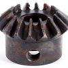 Yibuy 45# Steel 16‑Tooth Tapered Bevel Gear Wheel 1.5 Module 8mm Bore-0