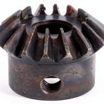 Yibuy 45# Steel 16‑Tooth Tapered Bevel Gear Wheel 1.5 Module 8mm Bore-0