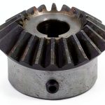 Step Miter 20T Bevel Gear 2M Steel 90° Helical 20mm Bore by GRESIK-0