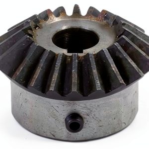 Step Miter 20T Bevel Gear 2M Steel 90° Helical 20mm Bore by GRESIK-0