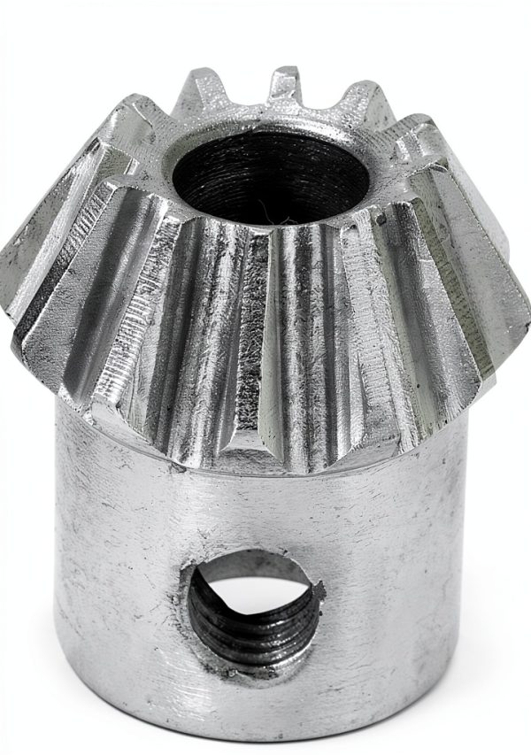 Jerliflyer 2pcs Bevel Gear Inner Diameter 10mm Outer 27mm/49mm Steering Gear, for Hardware Mechanical Rotation Honey Extractor Extracting Repair Beekeeping-6