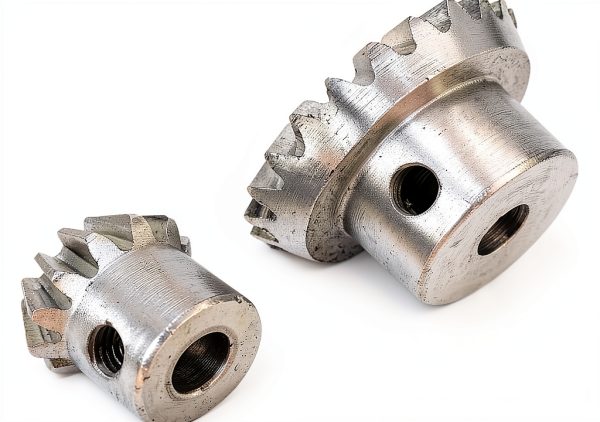 Jerliflyer 2pcs Bevel Gear Inner Diameter 10mm Outer 27mm/49mm Steering Gear, for Hardware Mechanical Rotation Honey Extractor Extracting Repair Beekeeping-4