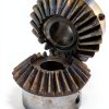 Step Miter 20T Bevel Gear 2M Steel 90° Helical 20mm Bore by GRESIK-2
