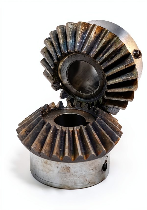 Step Miter 20T Bevel Gear 2M Steel 90° Helical 20mm Bore by GRESIK-2