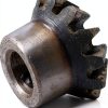 45# Steel Tapered Bevel Gear Wheel 1.5 Module 12 Teeth 8mm Hole yqltd-4