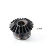uxcell 4pcs Bevel Gear 2M Module 20T 12mm Shaft 90 degree Gear-1