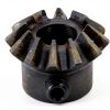 45# Steel Tapered Bevel Gear Wheel 1.5 Module 12 Teeth 8mm Hole yqltd-3