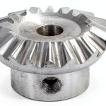 Jerliflyer 2pcs Bevel Gear Inner Diameter 10mm Outer 27mm/49mm Steering Gear, for Hardware Mechanical Rotation Honey Extractor Extracting Repair Beekeeping-0
