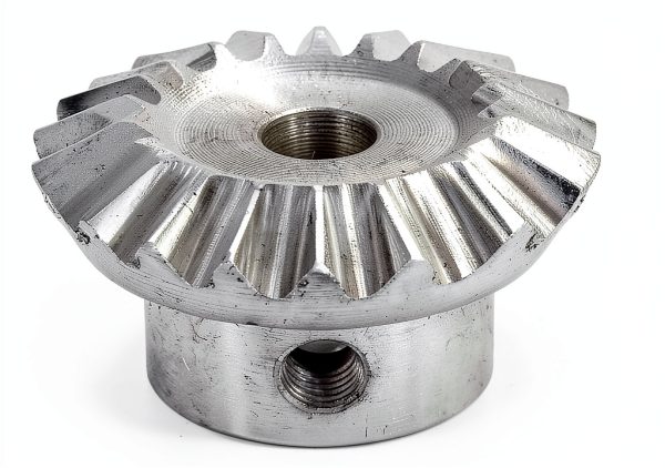 Jerliflyer 2pcs Bevel Gear Inner Diameter 10mm Outer 27mm/49mm Steering Gear, for Hardware Mechanical Rotation Honey Extractor Extracting Repair Beekeeping-0