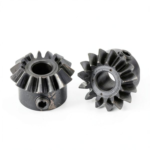 uxcell 2pcs Bevel Gear 0.8 Module 1:1 Reduction 15T 4mm Shaft Steel 45-3
