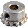 15 Tooth Bevel Gear with 0.8 Modulus for Shaft Diameter 3-6mm, 4mm Hole Steel-4