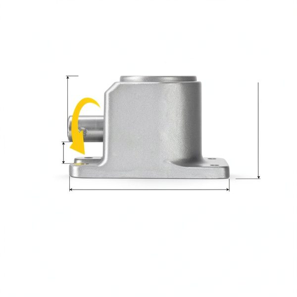 uxcell 1:1 Right Angle Tapered Bevel Gearbox with 15mm Shaft, Aluminum-2