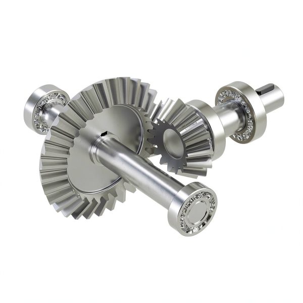 uxcell 4 piece bevel gear 1.5 Module 1:1 16T 12mm Shaft 90° Steering-4