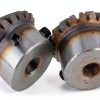 CNBTR 45 Steel 1.5 Modulus Silver 8mm Hole Diameter Tapered Bevel Gear Wheel 20T Pack of 2-1