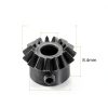uxcell 2pcs Bevel Gear 0.8 Module 1:1 Reduction 15T 4mm Shaft Steel 45-1