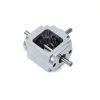 Gear Box uxcell 90 degree right angle Bevel Gearbox 1:1 Output-1