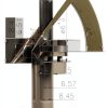 Pinion Gear 2PCS 0.8M 15T Bevel Pinion Gear 1:1 Bevel Gear 3mm 4mm 5mm 6mm 6.35mm Bore Hole 0.8 Module 15 Teeth Brass Bevel Gear M3 Screw bore Shaft (Color : 0.8M 15T, Size : 4mm Brass)-5
