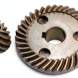 Spiral Bevel Gear uxcell for 9553 Grinder – Metal 47x15mm Black-0