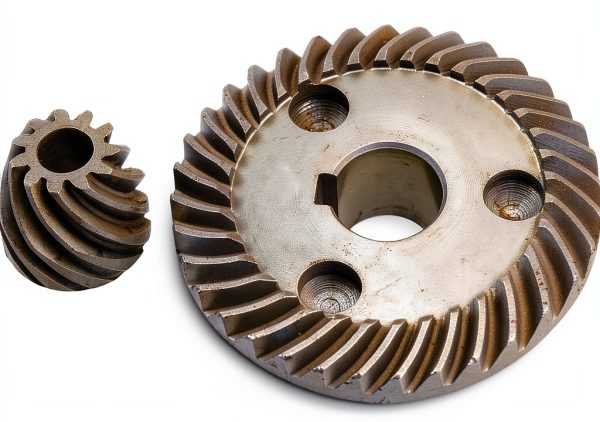 Spiral Bevel Gear uxcell for 9553 Grinder – Metal 47x15mm Black-0