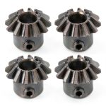 Bevel Gear 4pcs uxcell 1.5 Module 1:1 12T 8mm Hole Pinion-0