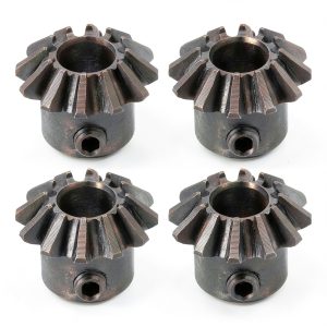 Bevel Gear 4pcs uxcell 1.5 Module 1:1 12T 8mm Hole Pinion-0