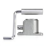 uxcell 1:1 Right Angle Tapered Bevel Gearbox with 15mm Shaft, Aluminum-0