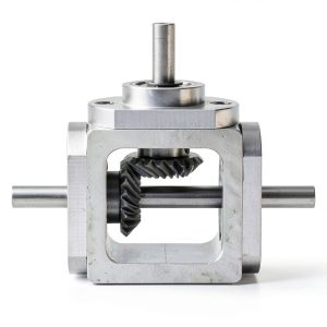 Gear Box uxcell 90 degree right angle Bevel Gearbox 1:1 Output-0