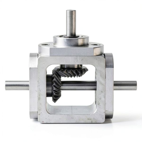 Gear Box uxcell 90 degree right angle Bevel Gearbox 1:1 Output-0