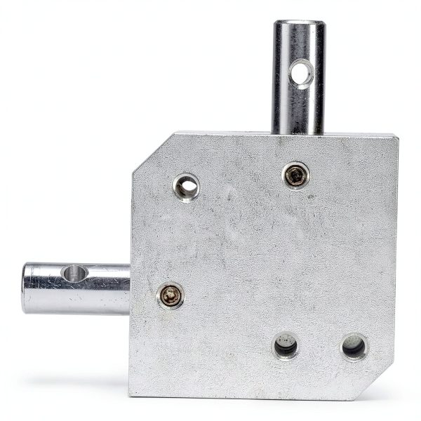 uxcell Tapered Bevel Gear Box 1:1 Double Output 8mm Shaft 20 Teeth-0