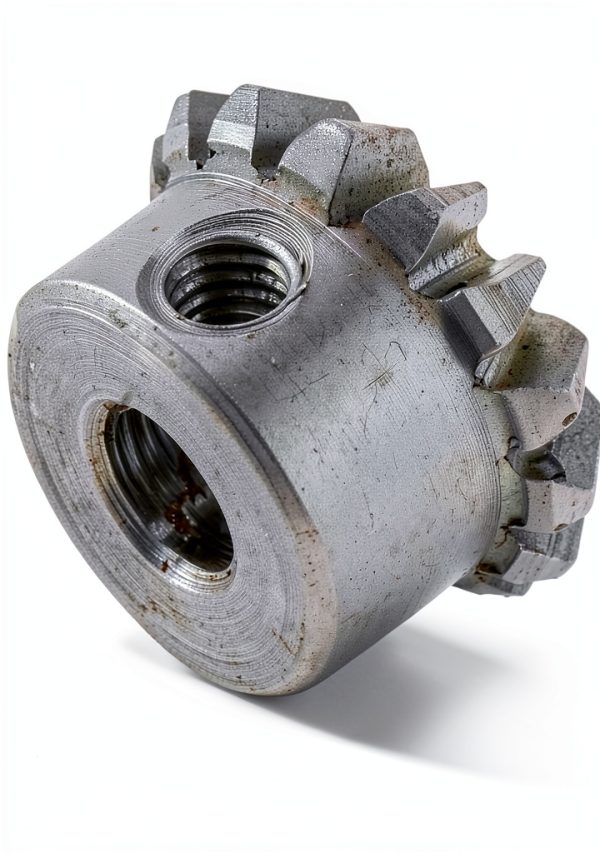 15 Tooth Bevel Gear with 0.8 Modulus for Shaft Diameter 3-6mm, 4mm Hole Steel-1