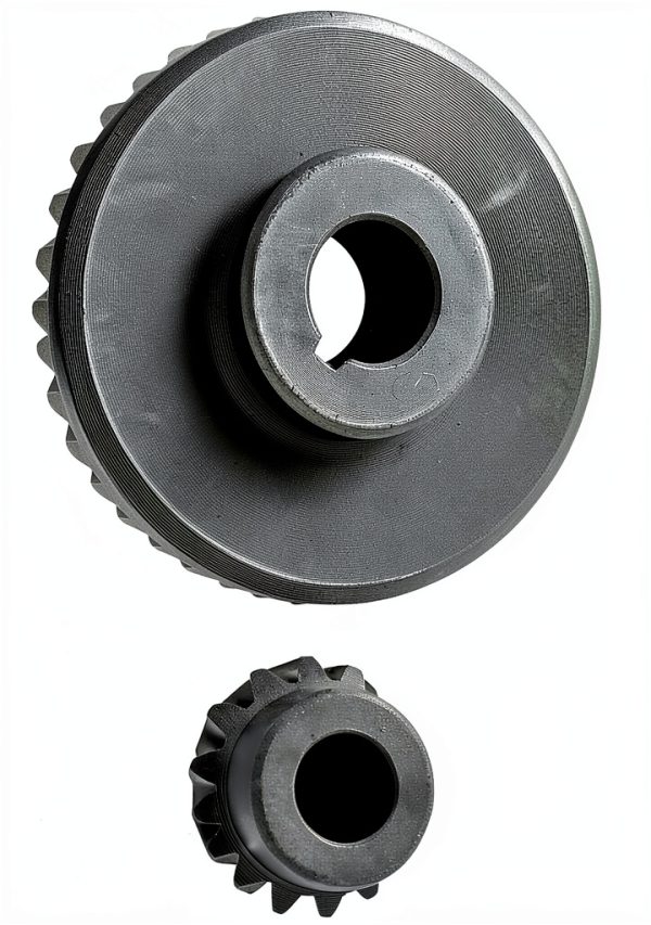 Repair Part Electric Motors Metal Spiral Bevel Gear Permanent Magnet Motors Pinion Set-1