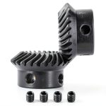 uxcell 90 1to1 tapered bevel gear 8mm bore 25 teeth LH & RH-0