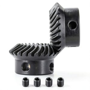 uxcell 90 1to1 tapered bevel gear 8mm bore 25 teeth LH & RH-0